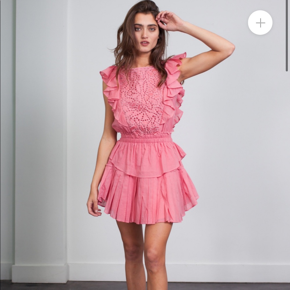 Karina Grimaldi Anai Embellished Mini Dress